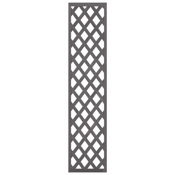 vidaXL Wall Trellis Grey 40x170 cm WPC