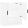 vidaXL Wall Cabinet White 60x31x70 cm Engineered Wood