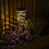 Luxform Solar LED Garden Light Torch Jersey 2 pcs Metal