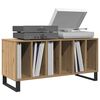 vidaXL Record Cabinet Artisan oak 100 x 38 x 48 cm Engineered Wood