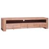 vidaXL TV Cabinet 140x30x35 cm Solid Teak Wood