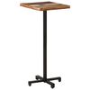 vidaXL Bistro Table | Mixed Colour | Solid Reclaimed Wood | 50x50 cm | Durable