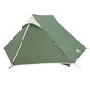 vidaXL Camping Tent 2-Person Green Waterproof