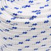 vidaXL Boat Rope White 18 mm 100 m Polypropylene