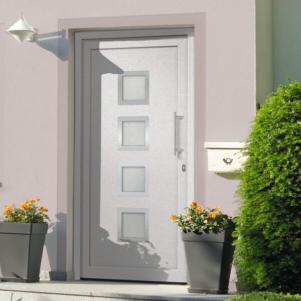 vidaXL Front Door White 98x200 cm