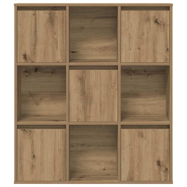 vidaXL Bookcase Artisan Oak 89x24x101.5 cm Engineered Wood