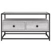 vidaXL TV Cabinet Grey Sonoma 80x35x45 cm Engineered Wood