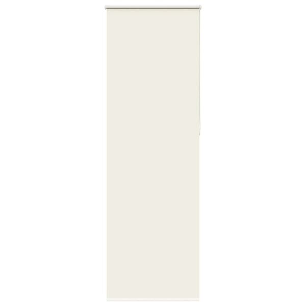 vidaXL Roller Blind Blackout Off White 70x230 cm Fabric Width 65.7 cm Polyester