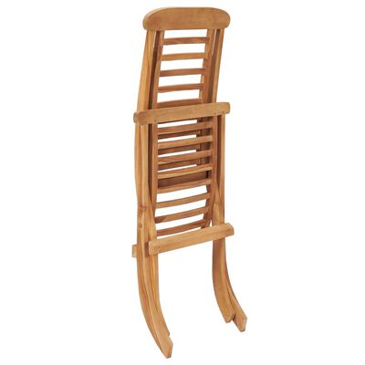 vidaXL Folding Garden Chair 50x90x69 cm Solid Wood Teak