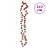 vidaXL Flower Garlands 6 pcs Red 240 cm