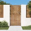 vidaXL Garden Gate 100x175 cm Corten Steel Square Design