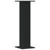 vidaXL Plant Stands 2 pcs Black 30x30x95 cm Engineered Wood