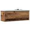 vidaXL Storage Box Old Wood 102 x 35 x 35 cm Engineered Wood