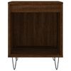 vidaXL Bedside Cabinet Brown Oak 40x35x50 cm Engineered Wood