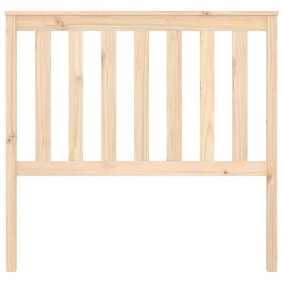vidaXL Bed Headboard 106x6x101 cm Solid Wood Pine