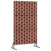 vidaXL Privacy Screen Grey 100 x 50 x 180 cm Weathering Steel