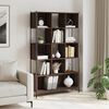 vidaXL Bookcase Brown Oak 102x28x172 cm Engineered Wood