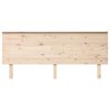 vidaXL Bed Headboard 184x6x82.5 cm Solid Wood Pine