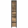 vidaXL Bookshelf Artisan Oak 80 x 30 x 155.5 cm Engineered Wood