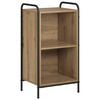vidaXL Book Cabinet 43 x 33 x 80 cm Engineered Wood Artisan Oak