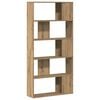 vidaXL Bookcase 5-Tier Artisian Oak 80.5x23.5x162.5 cm Engineered Wood