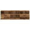 vidaXL TV Cabinet Old Wood 150x33.5x45 cm Engineered Wood