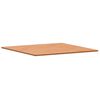vidaXL Table Top 90x90x1.5 cm Square Solid Wood Beech