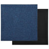 vidaXL Carpet 20 pcs Dark Blue 50 x 50 cm 100% Polypropylene
