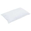 vidaXL All-Season Duvet with Pillow 2 pcs White Microfiber