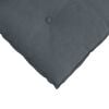 vidaXL Back Pillow Dark Grey 180 x 50 cm Corduroy Fabric