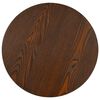 vidaXL Bistro Table Dark Brown 40 cm MDF