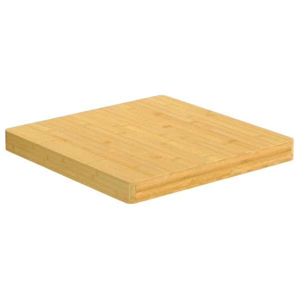 vidaXL Table Top 60x60x4 cm Bamboo