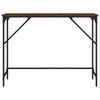 vidaXL Console Table Brown Oak 100x32x75 cm Engineered Wood