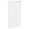 vidaXL Roller Blind Blackout White 125x210 cm Fabric Width 121.6 cm Polyester