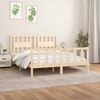 vidaXL Bed Frame without Mattress Solid Wood Pine 160x200 cm