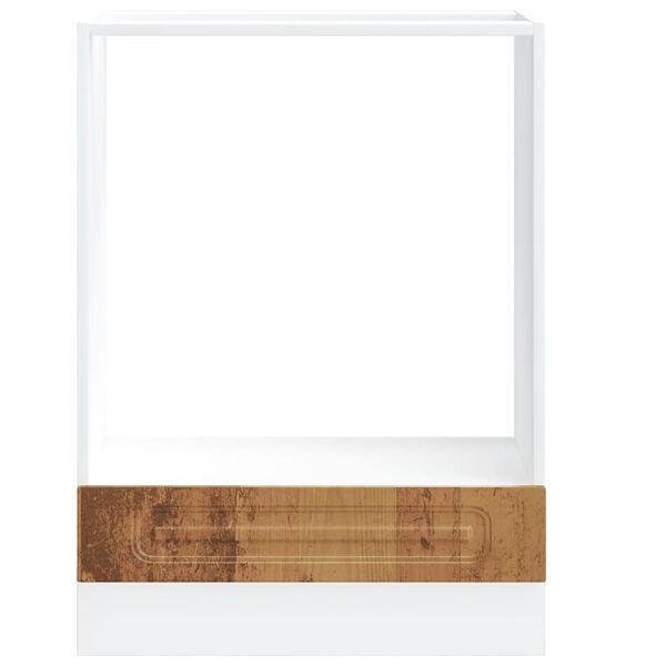 vidaXL Oven Cabinet Kalmar Old Wood Engineered Wood