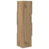 vidaXL Corner Cabinet Artisan Oak 25.5x25x102cm Engineered Wood