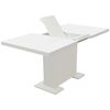 vidaXL Extendable Dining Table High Gloss White