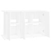 vidaXL Aquarium Stand White 101x41x58 cm Engineered Wood