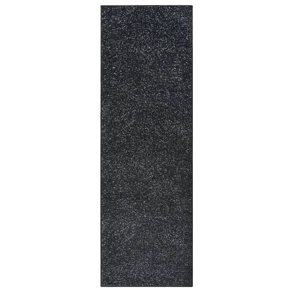 vidaXL Runner Rug BCF Anthracite 100x300 cm
