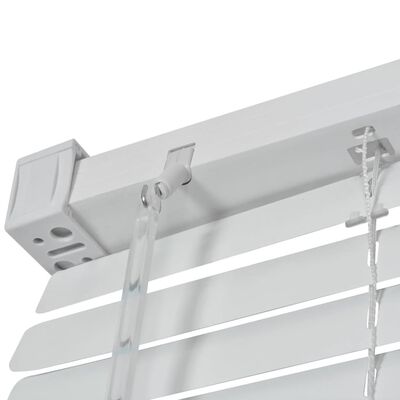 vidaXL Window Blinds Aluminium 140x160 cm White