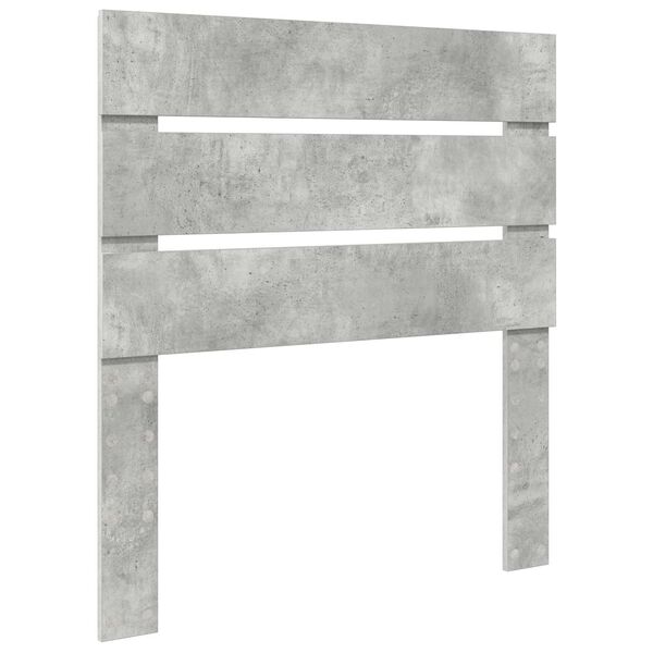 vidaXL Headboard Concrete Grey 90 cm Engineered Wood