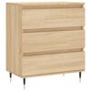 vidaXL Sideboard Sonoma Oak 60x35x70 cm Engineered Wood