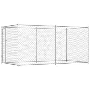 vidaXL Outdoor Dog Kennel 382x192x185 cm