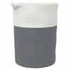 vidaXL Storage Basket Grey and White &Oslash;49x65 cm Cotton