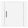 vidaXL Wall-mounted Bedside Cabinet White 50x30x47 cm