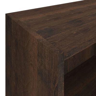 vidaXL Bookshelf Engineered Wood 60x31x78 cm Smoked Oak