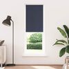 vidaXL Roller Blind Blackout Marine 65x230 cm Fabric Width 60.7 cm Polyester