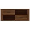 vidaXL TV Cabinet Brown Oak 100x35x40 cm Engineered Wood