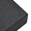 vidaXL Parasol Base Black 45 x 25 x 45 cm Granite and Steel
